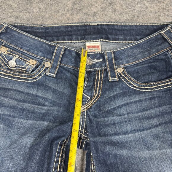 True Religion Blue Straight Leg Jeans - Picture 9 of 14